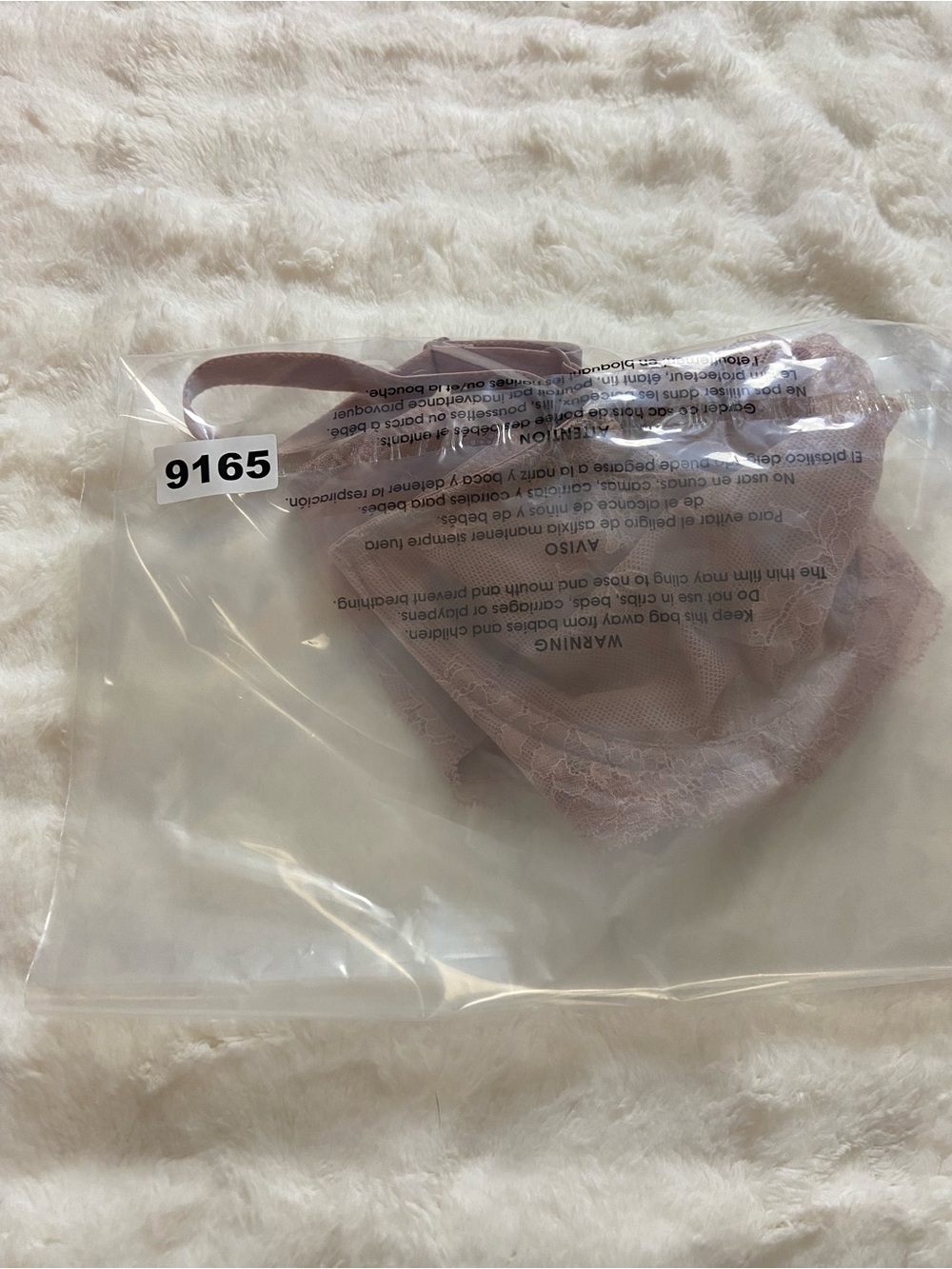 New! Panache Ana Plunge Bra Dusky Pink Lace Underwire 34FF NWT 39165 - Picture 3 of 11
